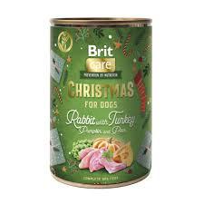 Brit Care Dog Christmas Blik - Rabbit & Turkey
