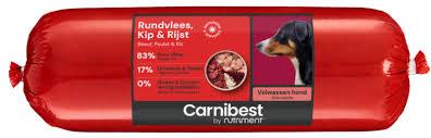 Carnibest Hond - Rundvlees, Kip & Rijst 1000 gram