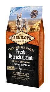 Carnilove Ostrich & Lamb Small Breed Dog 2