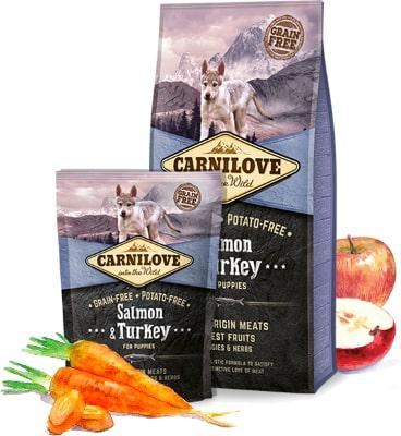 carnilove Salmon & Turkey for puppies
