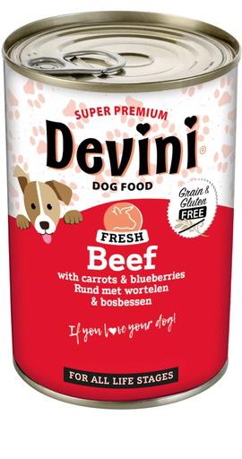 Devini Blik Dog Beef