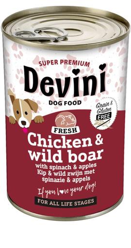 Devini Blik Dog - Chicken & Wild Boar