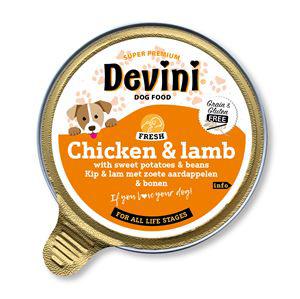 Devini Hond - Chicken & Lamb 85 gram