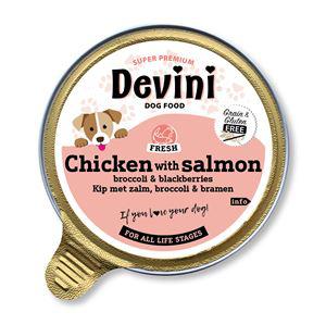 Devini Hond - Chicken & Salmon 85 gram