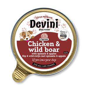 Devini Hond - Chicken & Wild Boar 85 gram