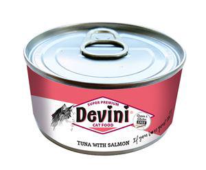 Devini Kat - Tuna with Salmon 70 gram