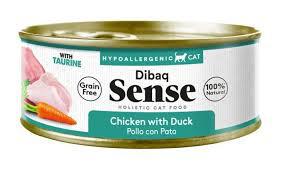 Dibaq Sense Cat Blik - Chicken & Duck