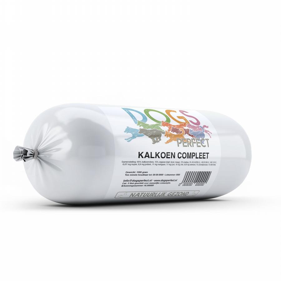 Dogs Perfect Kalkoen Compleet 500 gram