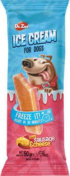 dr zoo Hondenijs Sausage & Cheese Ice Cream