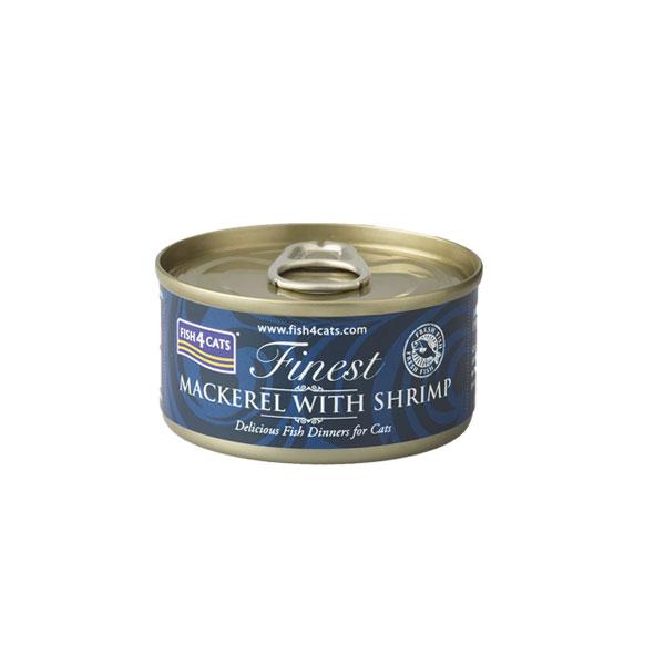 Fish4cats Finest Mackerel�with Shrimp