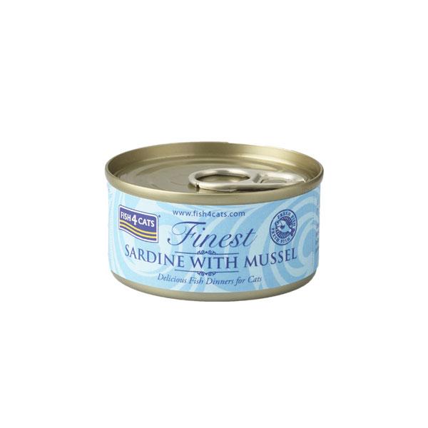 Fish4cats Finest Sardine with Mussel