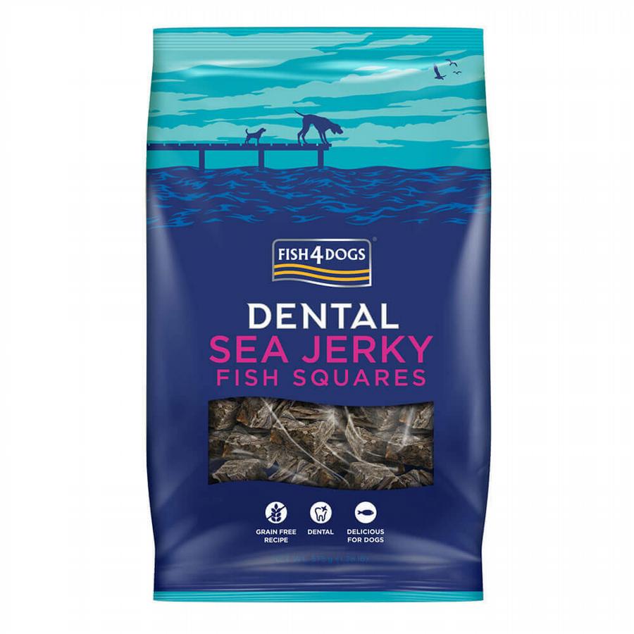 Fish4dogs Dental Sea Jerky Fish Squares