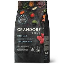 Grandorf Sterilized Cat - Fresh Lam