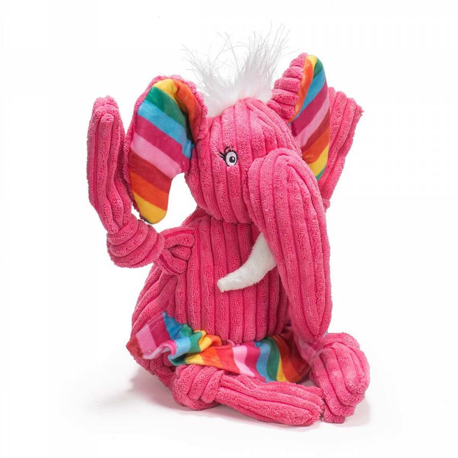 hugglehounds Elephant Rainbow Knottie large zit 30968p03_1200x