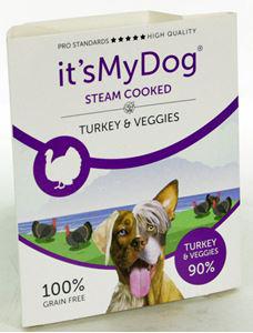 It's My Dog Steam Cooked Turkey & Veggies