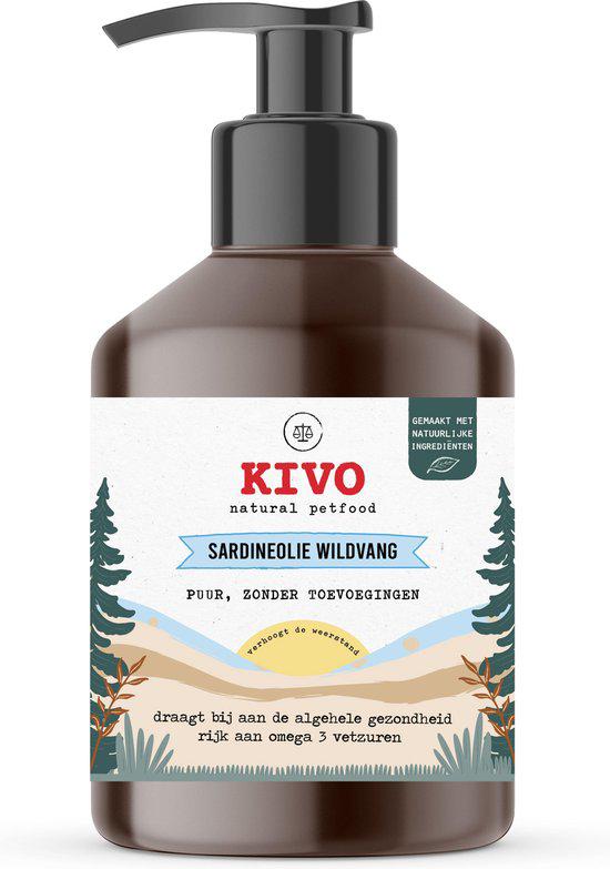 Kivo Sardineolie puur wildvang 500 ml