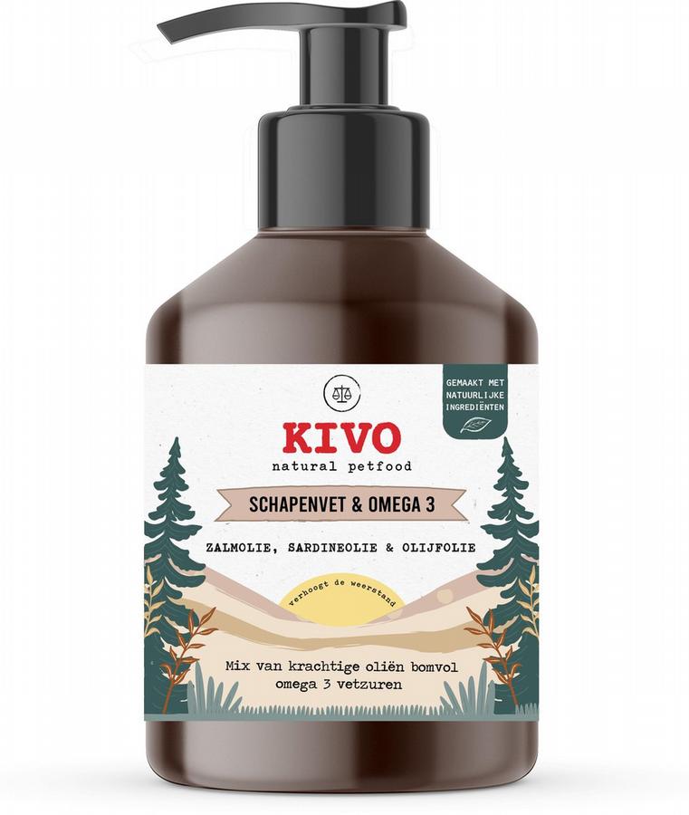 Kivo Schapenvet & Omega 3   500ml