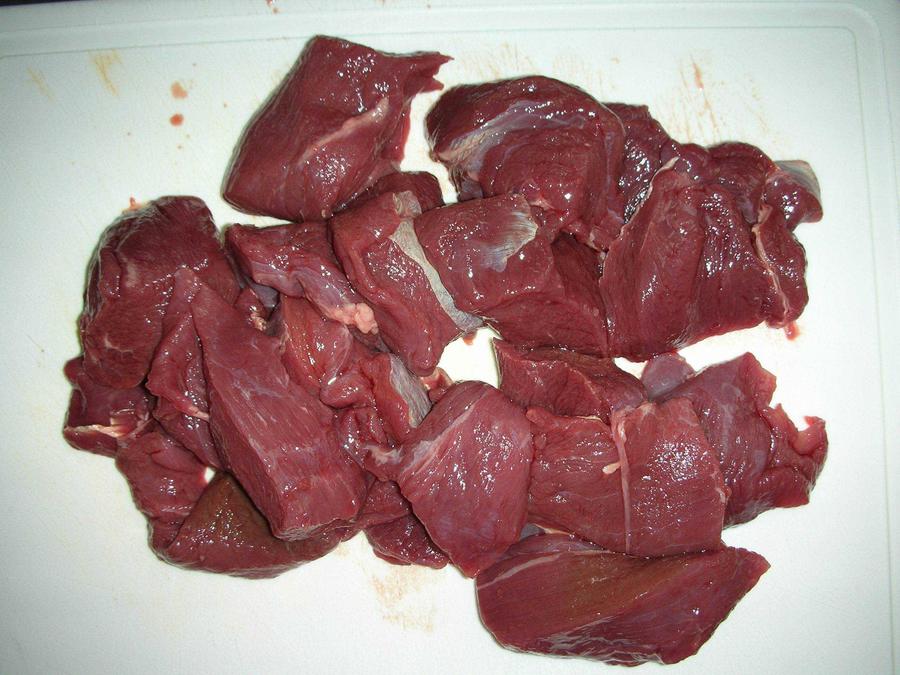 lama guanaco vlees