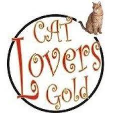 logo cat lovers gold