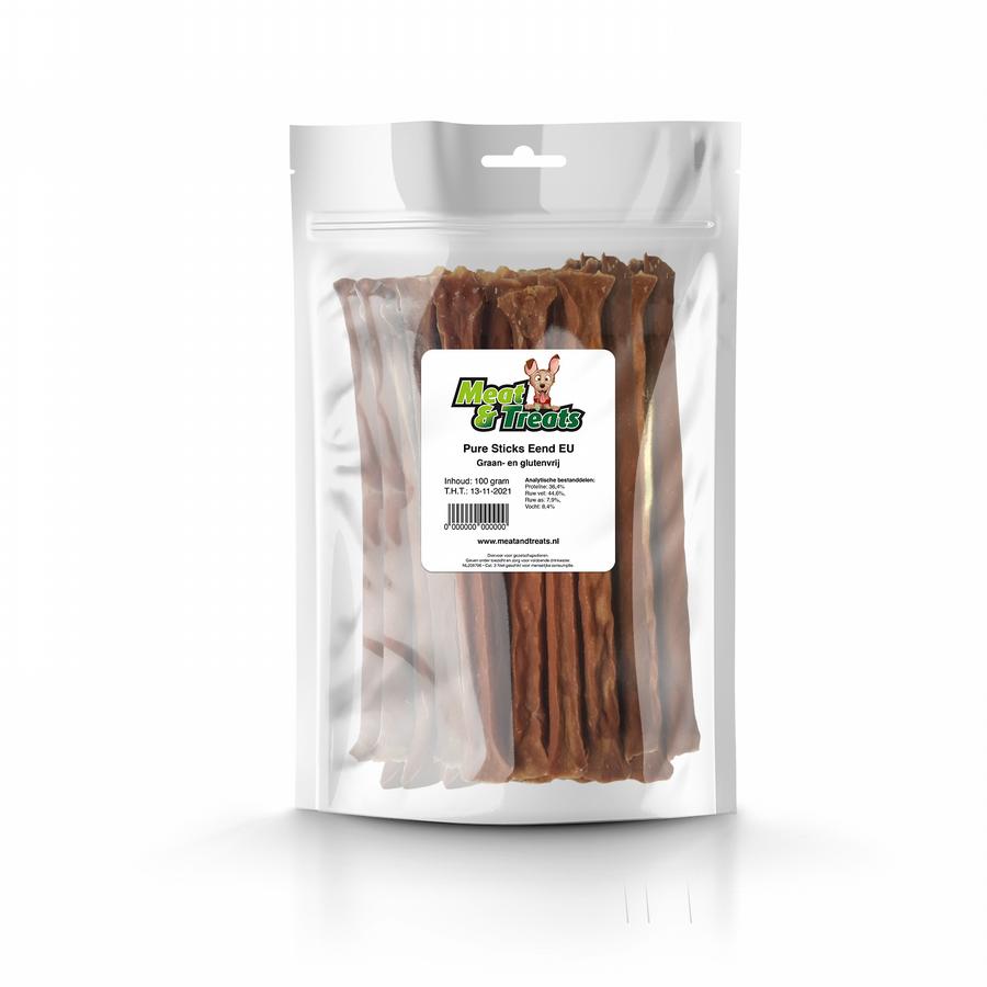 Meat and treats pure eend sticks