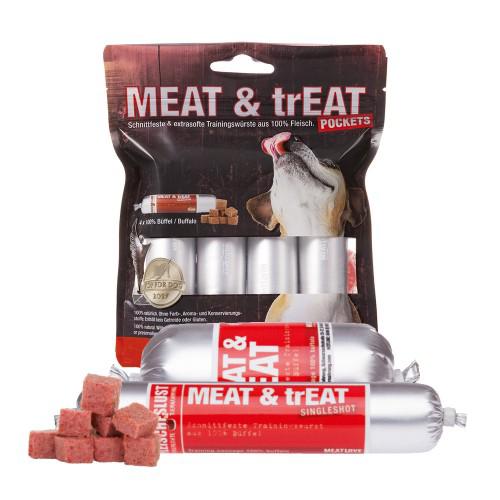 MEATLOVE MEAT&TREAT BUFFEL 4X40GR