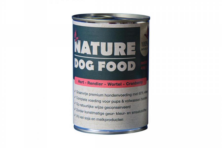 Nature DogFood blik  -hond-hert-rendier-1200x800