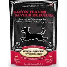 Oven Baked Tradition Dog Treat Bacon
