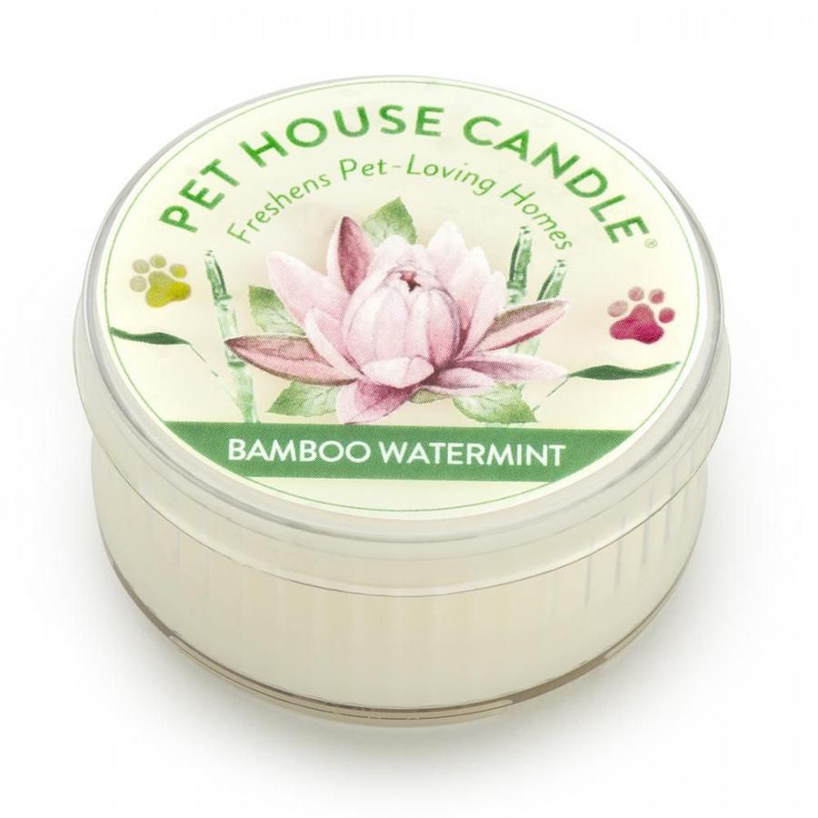 Pet House Waxinekaars - Bamboo Watermint