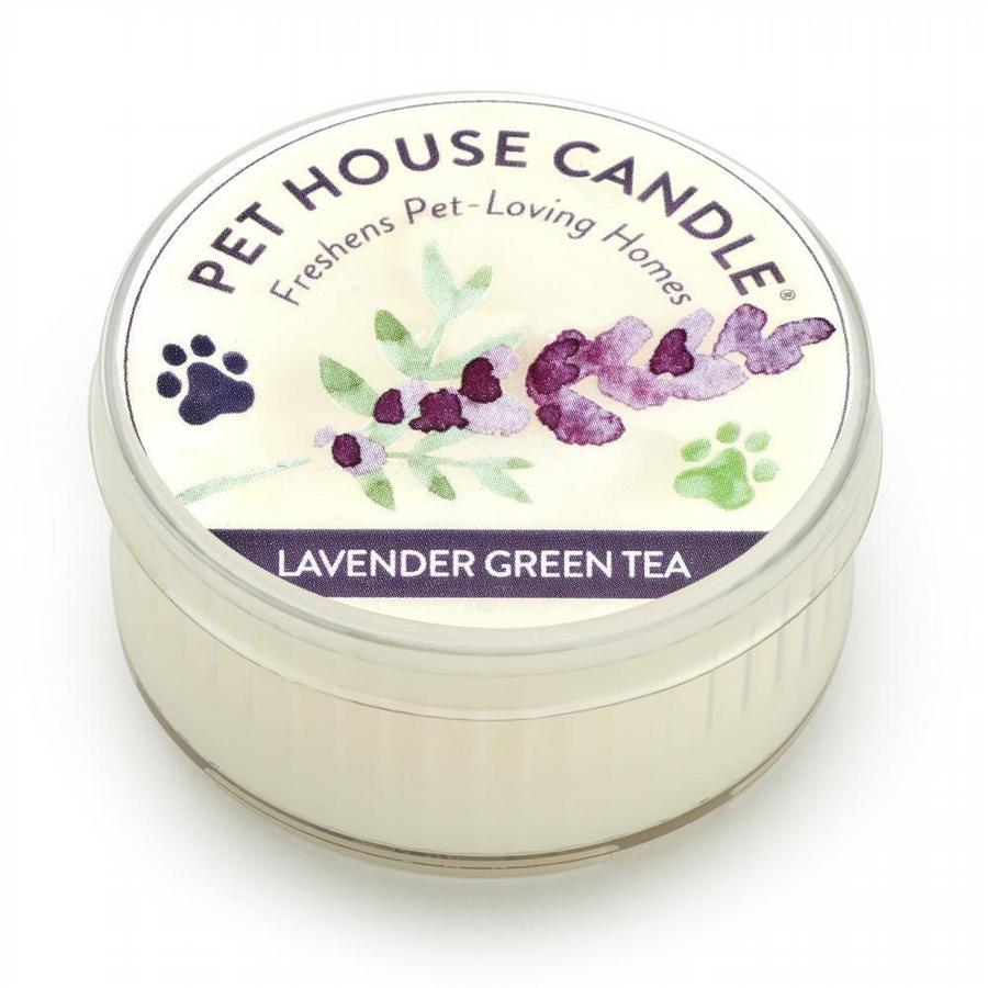 Pet House Waxinekaars -  Lavender Green Tea