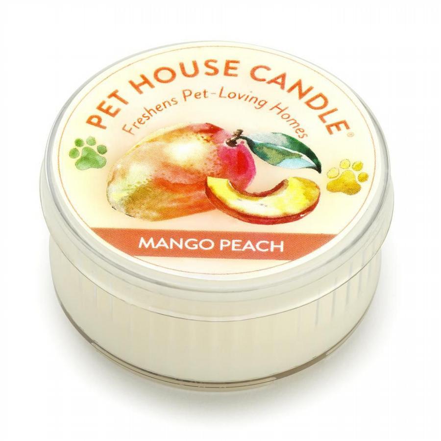 Pet House Waxinekaars - Mango Peach