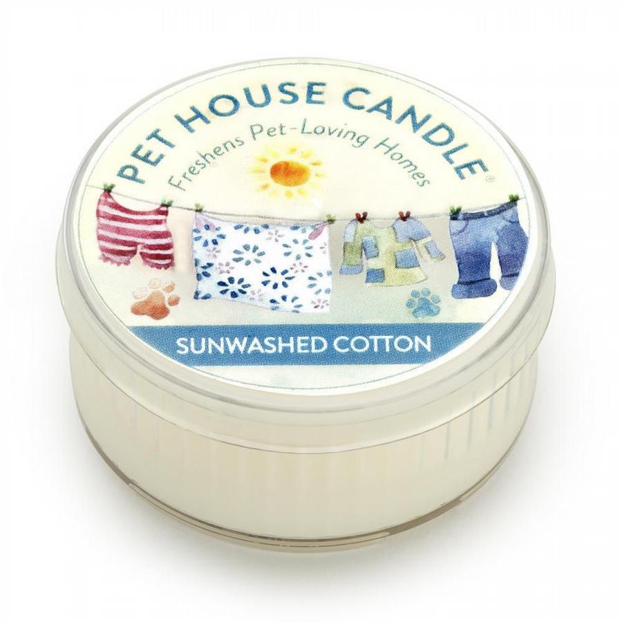 Pet House Waxinekaars - Sunwashed Cotton