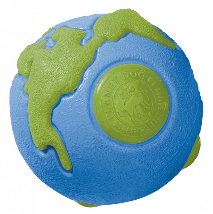 Planet Dog Orbee Tuff Planeetbal Blauw Groen