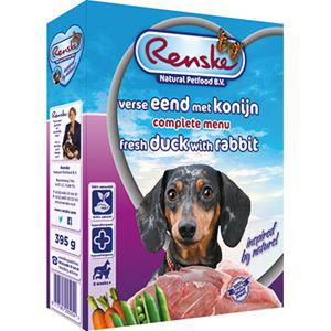 Renske hond houdbaar eend konijn 395 gram