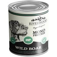 RIVERWOOD NATVOER MONO PROTE�NE WILDZWIJN blik 400gr