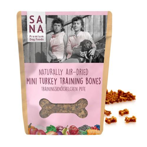 Sana Dog Mini Training Bones kalkoen