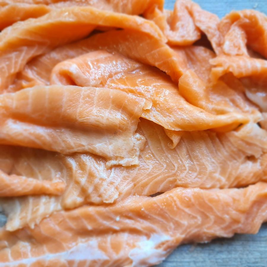 zalm snijsels 1