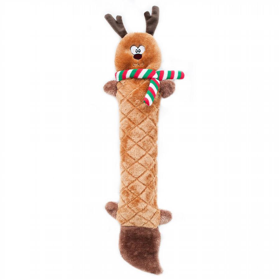ZippyPaws Holiday Jigglerz Reindeer