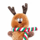 ZippyPaws Holiday Jigglerz Reindeer2
