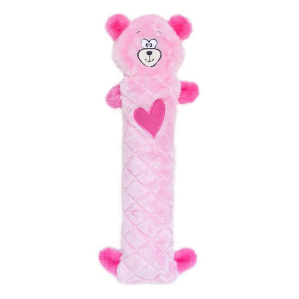 ZippyPaws Jigglerz - Pink Bear1