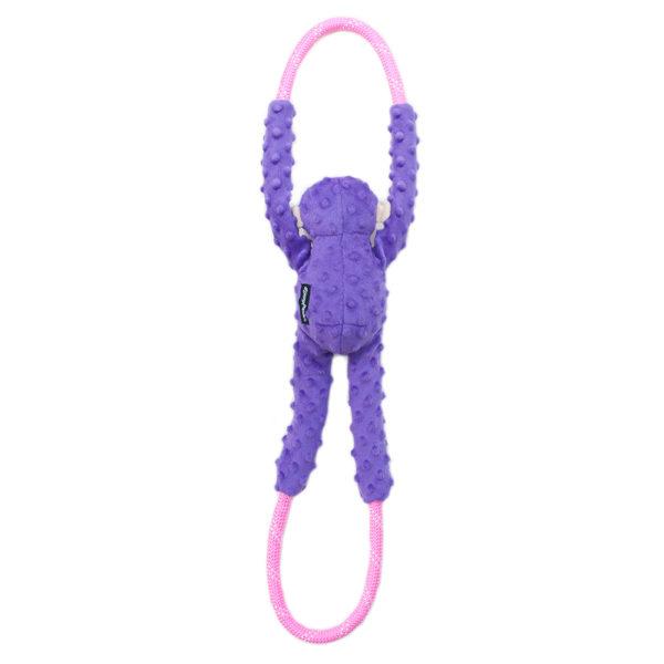 ZippyPaws Ropetugz Purple Monkey2