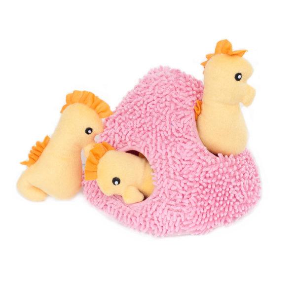 Zippypaws Zippy Burrow Seahorse 'N Coral