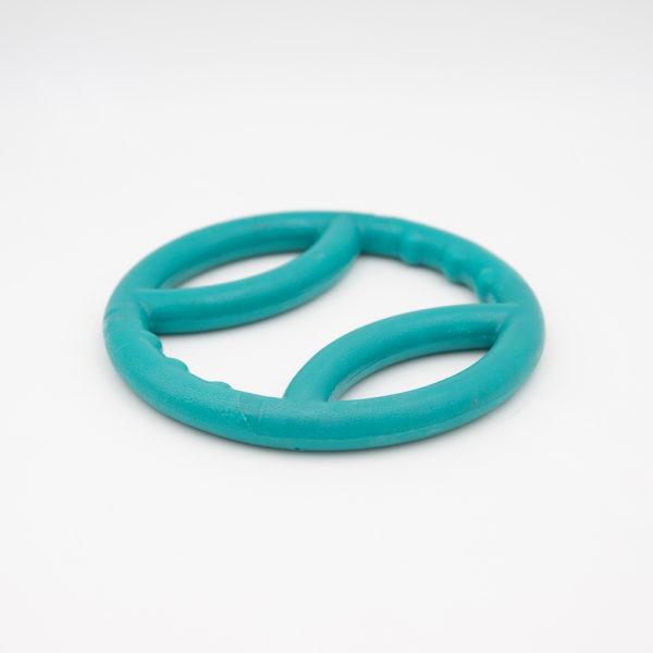 ZippyPaws Zippy Tuff Squeakie Ring Blauw2